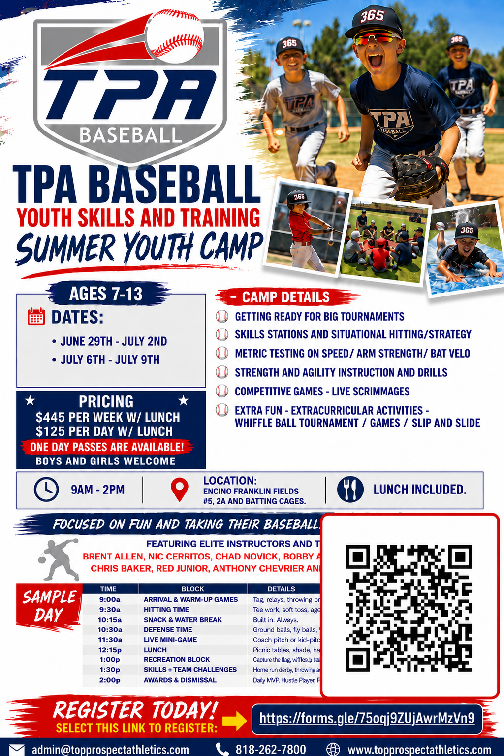 TPA SUMMER YOUTH SKILLS CAMP 6