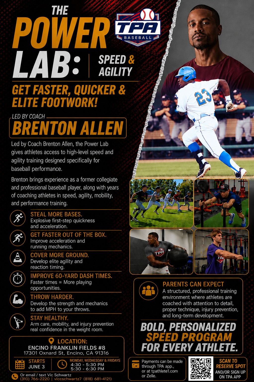 The Power Lab - Speed and Agility Sessions 2026